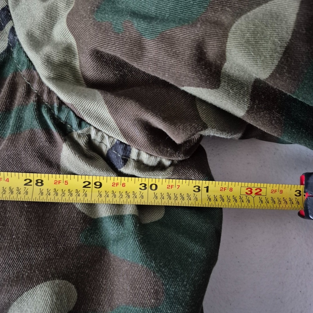 Men's Camouflage Field Jacket - Green Camo - Picture 7 of 9